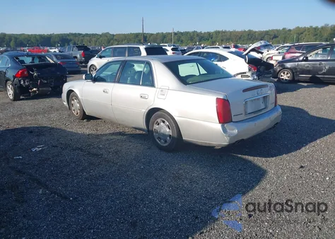 2002 Cadillac Deville Standard z USA, uszkodzony, nr VIN 1G6KD54Y22U233628